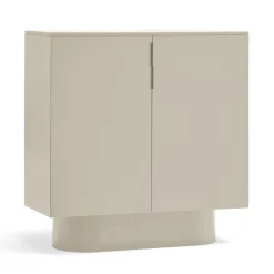 TOTEM Buffet haut 2 portes en bois L100 cm