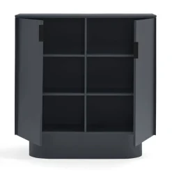 TOTEM Buffet haut 2 portes en bois L100 cm