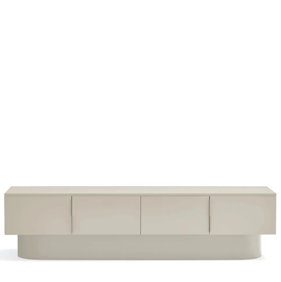 TOTEM Meuble TV 4 portes en bois L200 cm