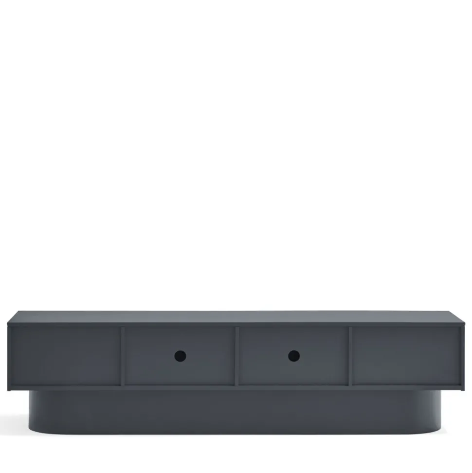 TOTEM Meuble TV 4 portes en bois L200 cm
