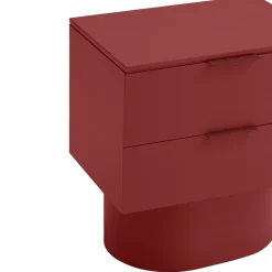 TOTEM Table de chevet 2 tiroirs en bois