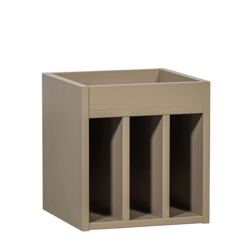 TURNER Meuble de rangement vinyles en bois