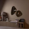TURNER Meuble TV 3 portes en bois L120cm