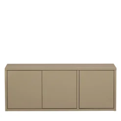 TURNER Meuble TV 3 portes en bois L120cm