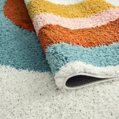 TUTTI Tapis à motif arc-en-ciel