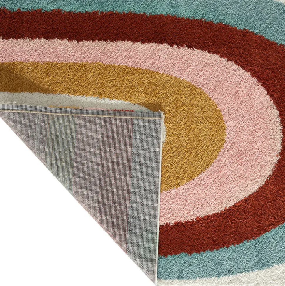 TUTTI Tapis à motif arc-en-ciel