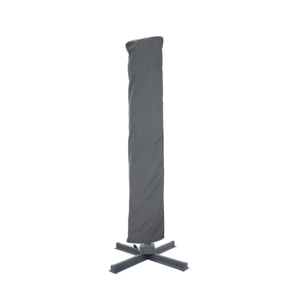 VEYA Parasol rectangulaire déporté en aluminium 3x4m