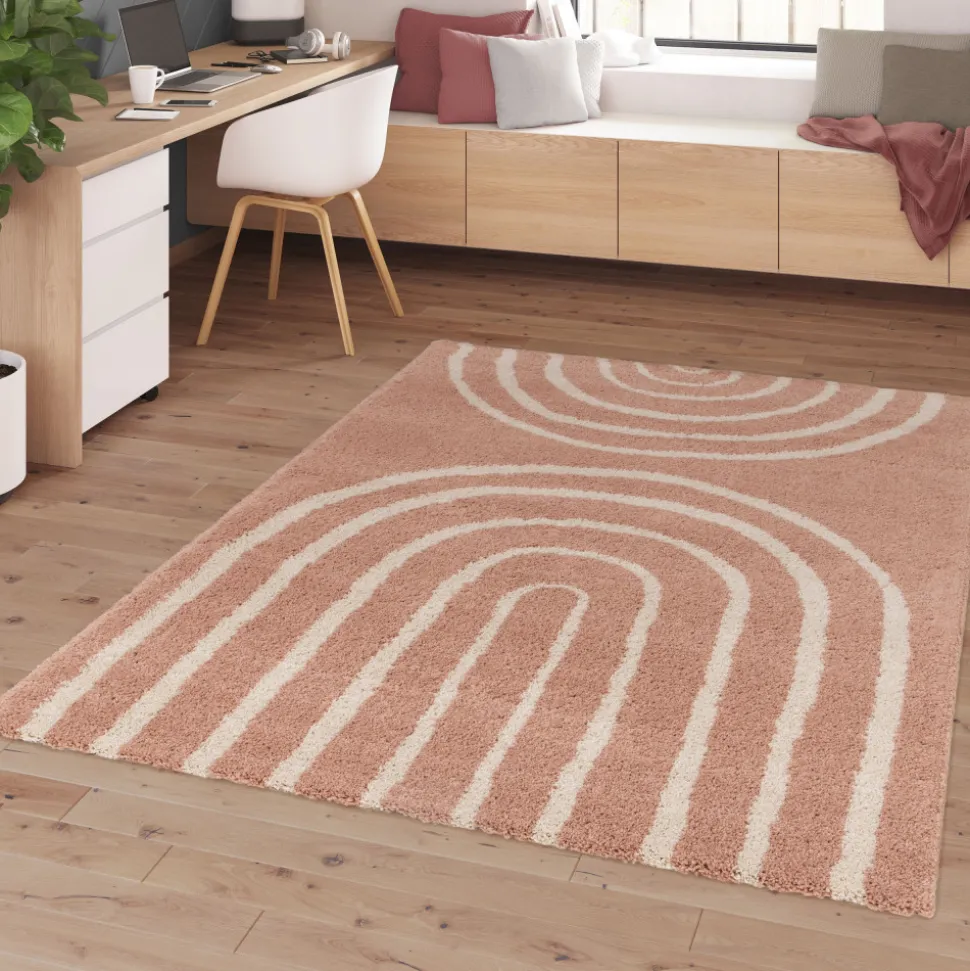 VICTORIA I Tapis contemporain à motif géométrique