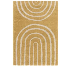 VICTORIA III Tapis contemporain à motif géométrique