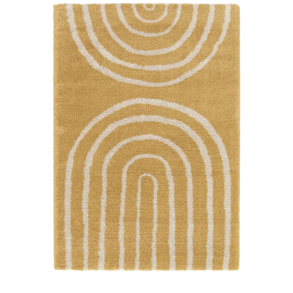 VICTORIA III Tapis contemporain à motif géométrique