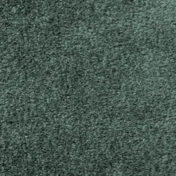 VILLABON Canapé convertible 4 places en velours pieds bois foncé