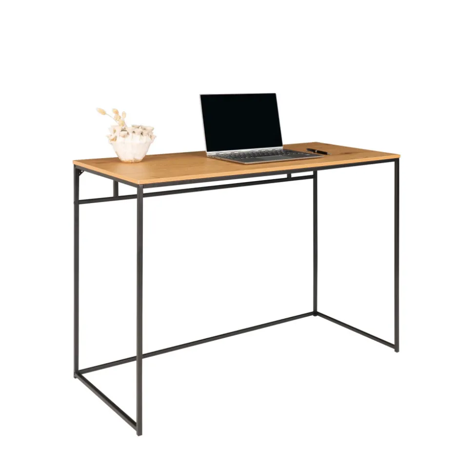 VITA Bureau en bois et métal L100cm