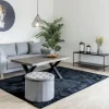 VITA Meuble TV en bois et métal L100cm