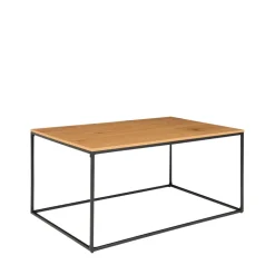 VITA Table basse en métal et bois