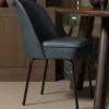 VOGUE Lot de 2 chaises design en velours