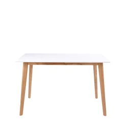VOJENS Table à manger 4 personnes en bois