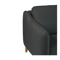 VORNAY Canapé convertible express 2 places en tissu