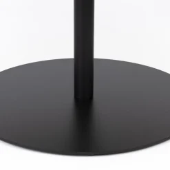 YURI Table basse ronde en bois et métal ø70cm