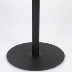 YURI Table d'appoint ronde en bois et métal ø45cm