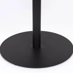 YURI Table d'appoint ronde en bois et métal ø56cm
