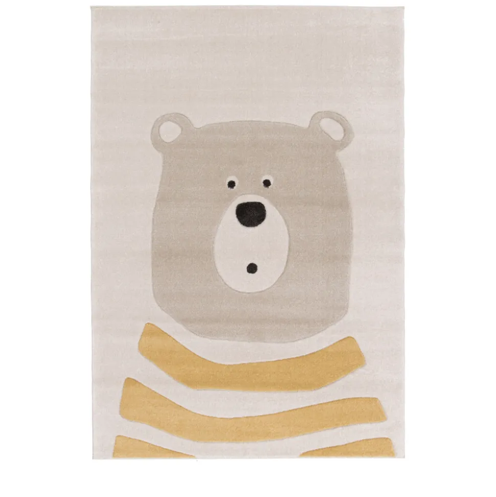 ZAZU Tapis enfant à motif ours