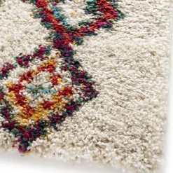 ZAZY Tapis d'inspiration berbère à motif ethnique