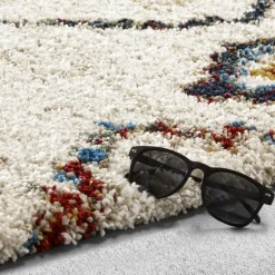 ZAZY Tapis d'inspiration berbère à motif ethnique