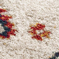 ZAZY Tapis d'inspiration berbère à motif ethnique