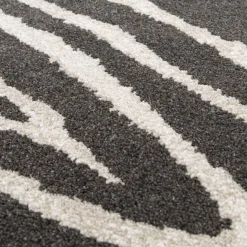 ZEBRA Tapis graphique à motif zébré