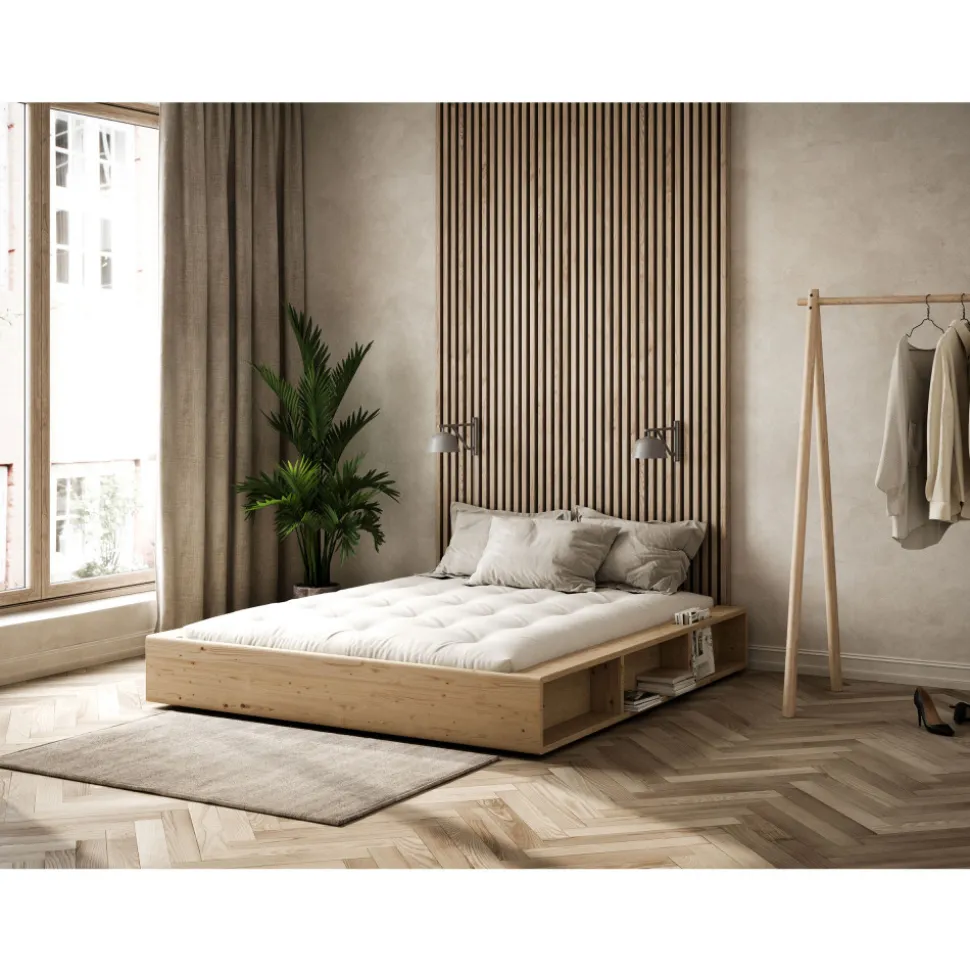 ZIGGY Lit en bois 140x200cm