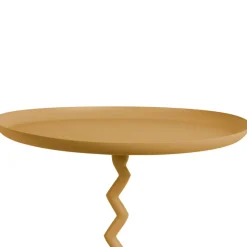 ZIGZAG Table d'appoint ronde en métal ø40cm