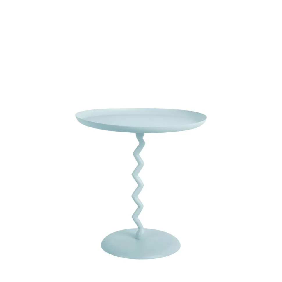 ZIGZAG Table d'appoint ronde en métal ø40cm