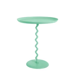 ZIGZAG Table d'appoint ronde en métal ø44cm