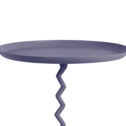 ZIGZAG Table d'appoint ronde en métal ø44cm