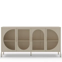 ZIO Buffet 4 portes en métal L160cm