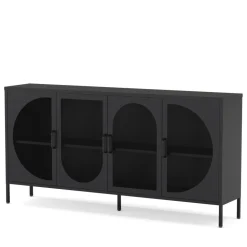 ZIO Buffet 4 portes en métal L160cm