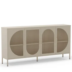 ZIO Buffet 4 portes en métal L160cm