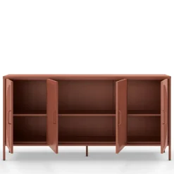 ZIO Buffet 4 portes en métal L160cm