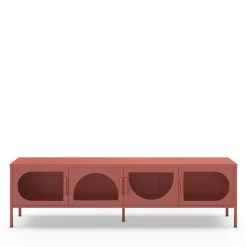 ZIO Meuble TV 4 portes en métal L180cm