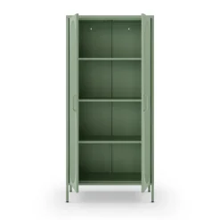 ZIO Vaisselier 2 portes en métal H170cm