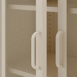 ZIO Vaisselier 2 portes en métal H170cm